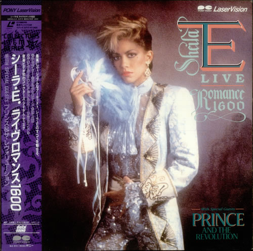 Sheila E Live Romance 1600 Japanese laserdisc / lazerdisc (546177)